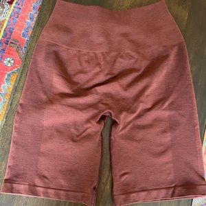 Alphabets Amplify Biker Short - Copper